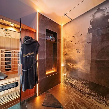 Räuberhöhle By Seeblick Ferien Oro, Kamin, Sauna, Dusche, Ostseeresort Olpenitz *